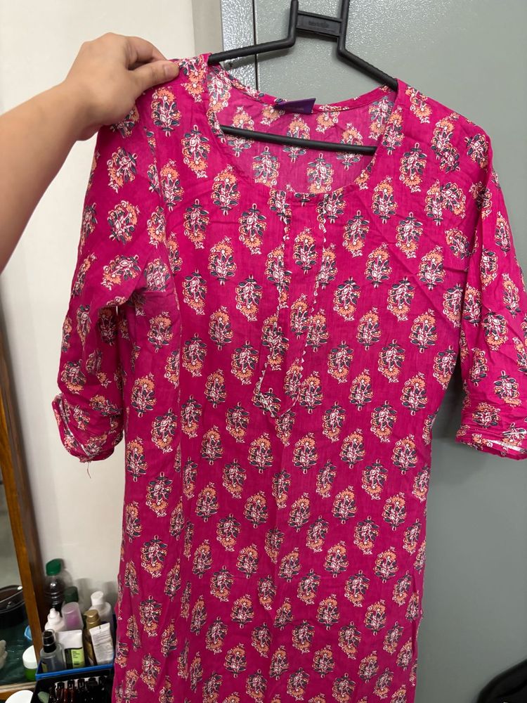 Pink Kurti