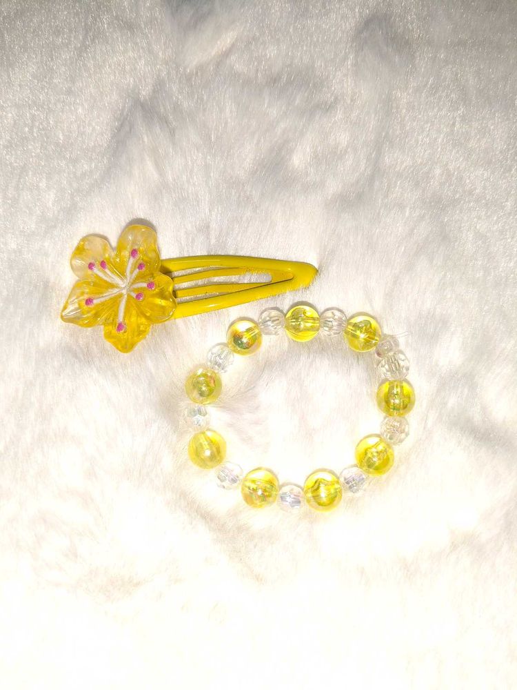 COMBO OF BRACELET &amp; CLIP