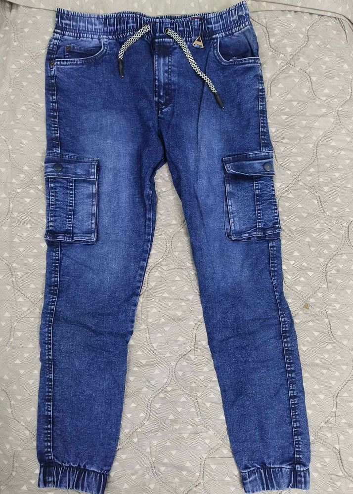 Denim Joggers For Women
