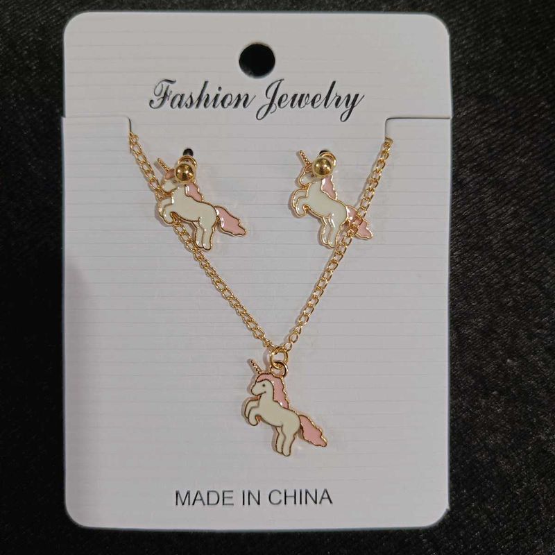 Unicorn Necklace Set