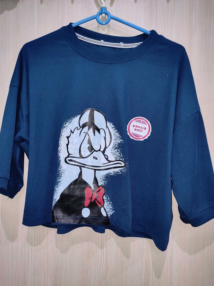 Donald Duck Crop Top
