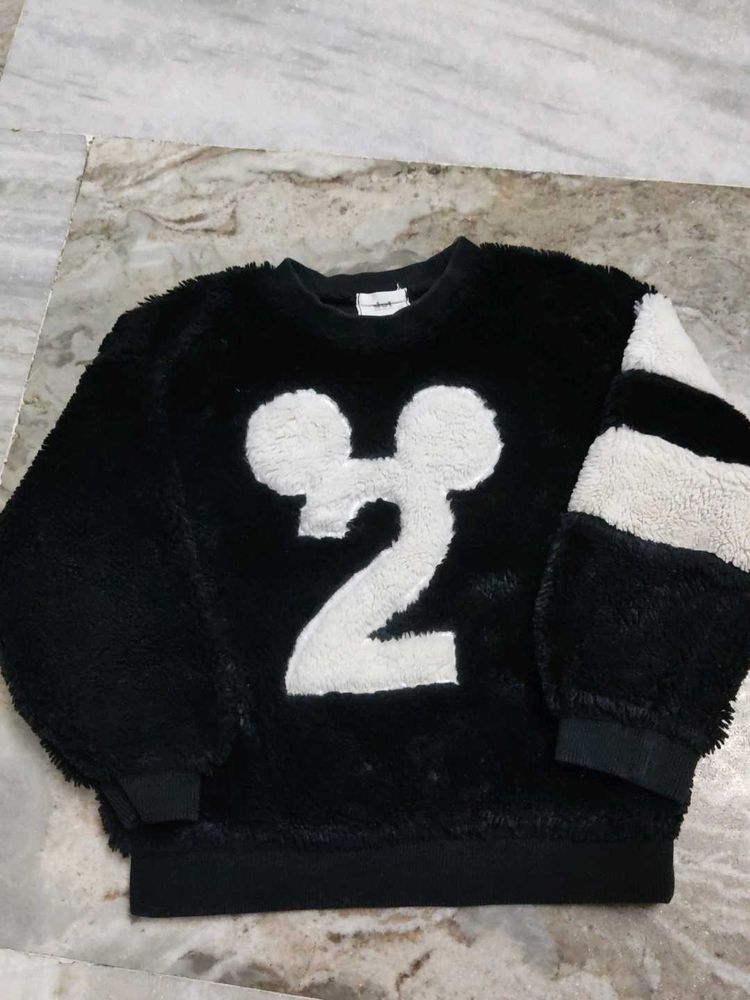 Mickey Mouse Plushy Sweater