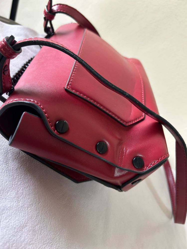 Unique Red Designer Handbag