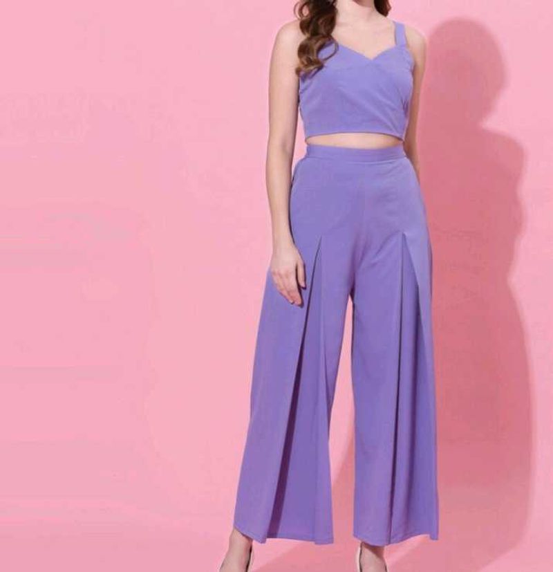 Purple Co Ord Set