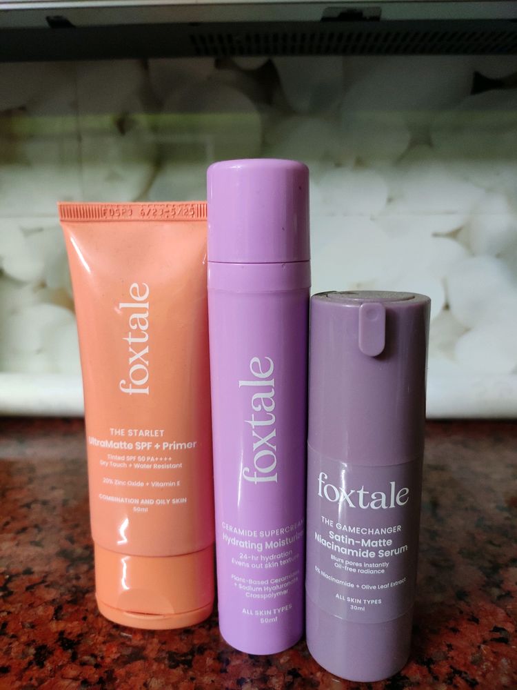 Foxtale Skincare Products