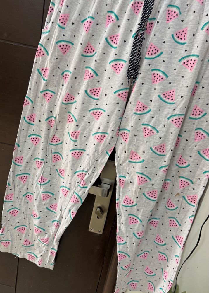 Watermelon Print Pyjama Pants