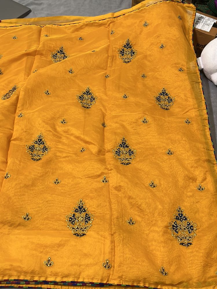 Yellow Saree