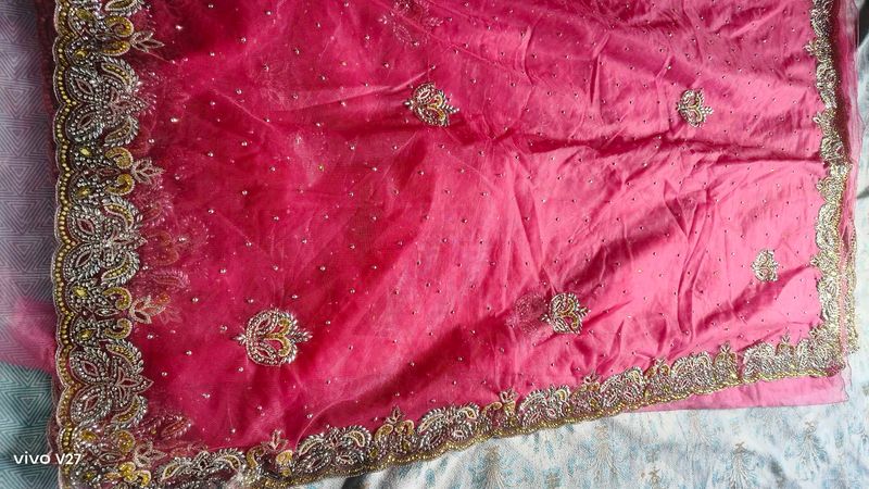 Party Wear Net Saree