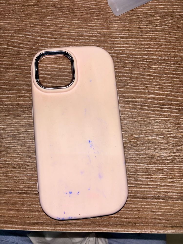 Pink Iphone 15 Cover (used)