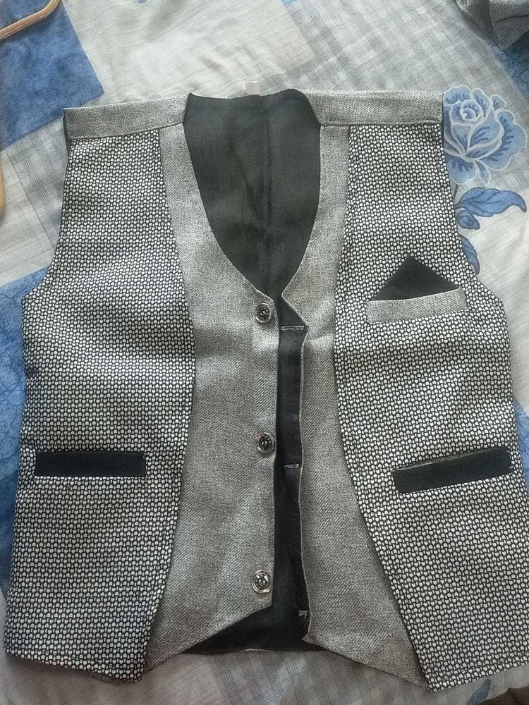 Stylish Grey Waistcoat