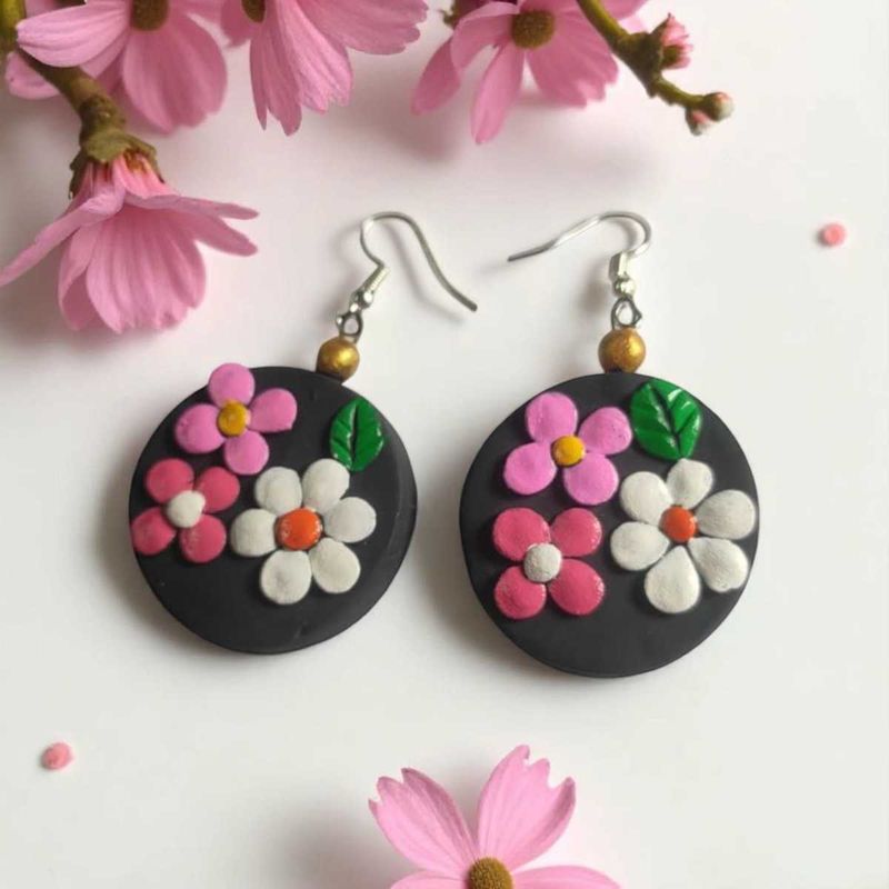 Terracotta Earrings.