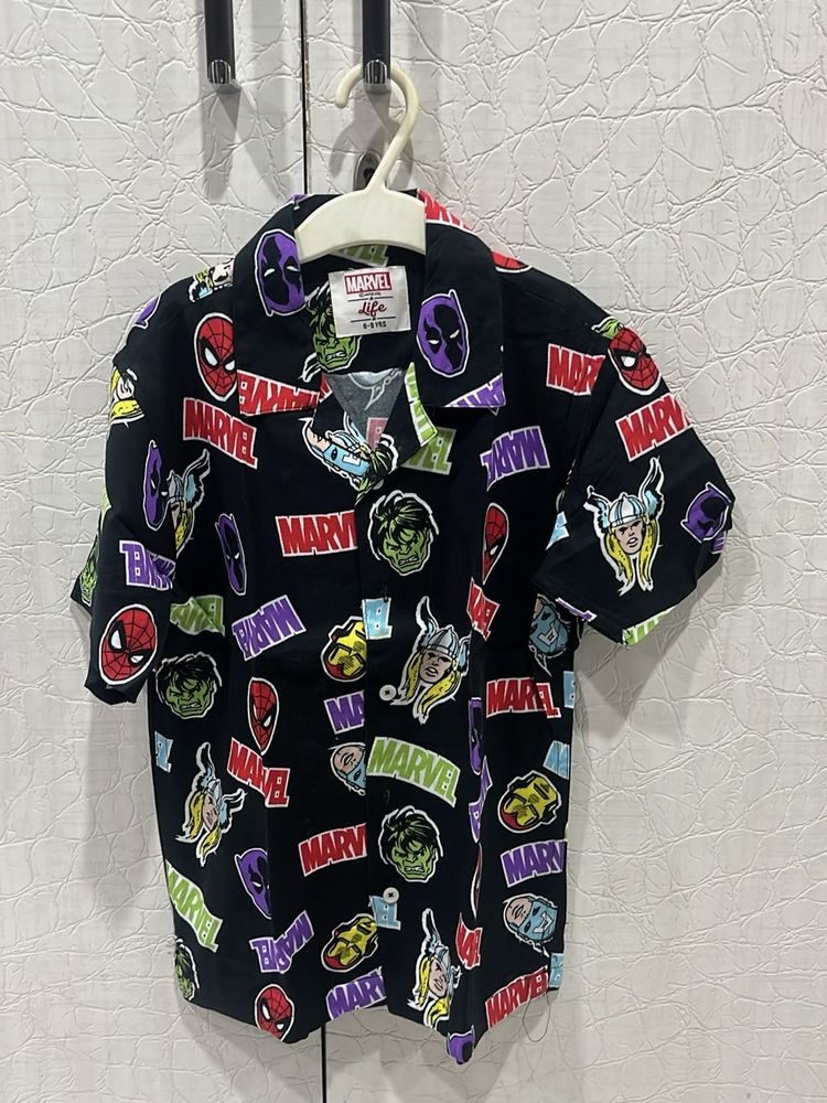 Marvel Print Shirt-Unused , New
