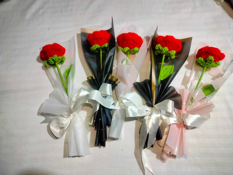 Singlw Bouquet Red Rose