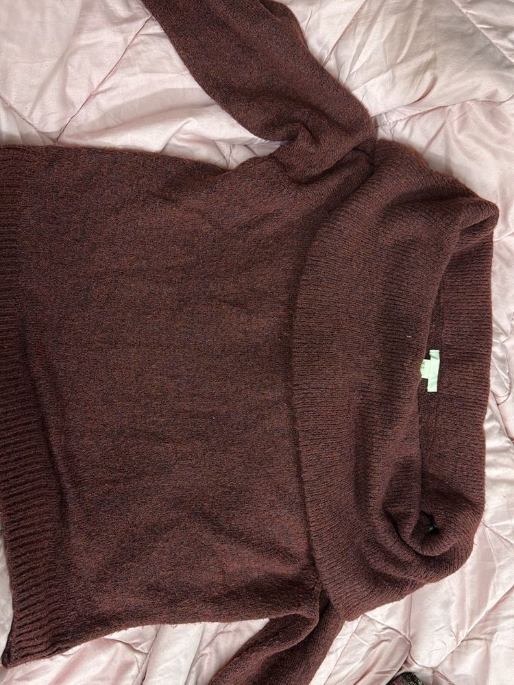 H&amp;m Off Shoulder Jumper
