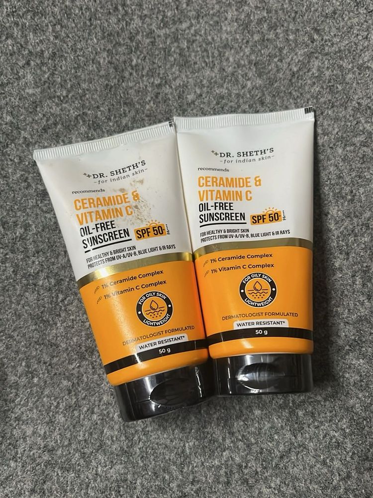 Dr. Sheth&#39;s Sunscreen pack 2