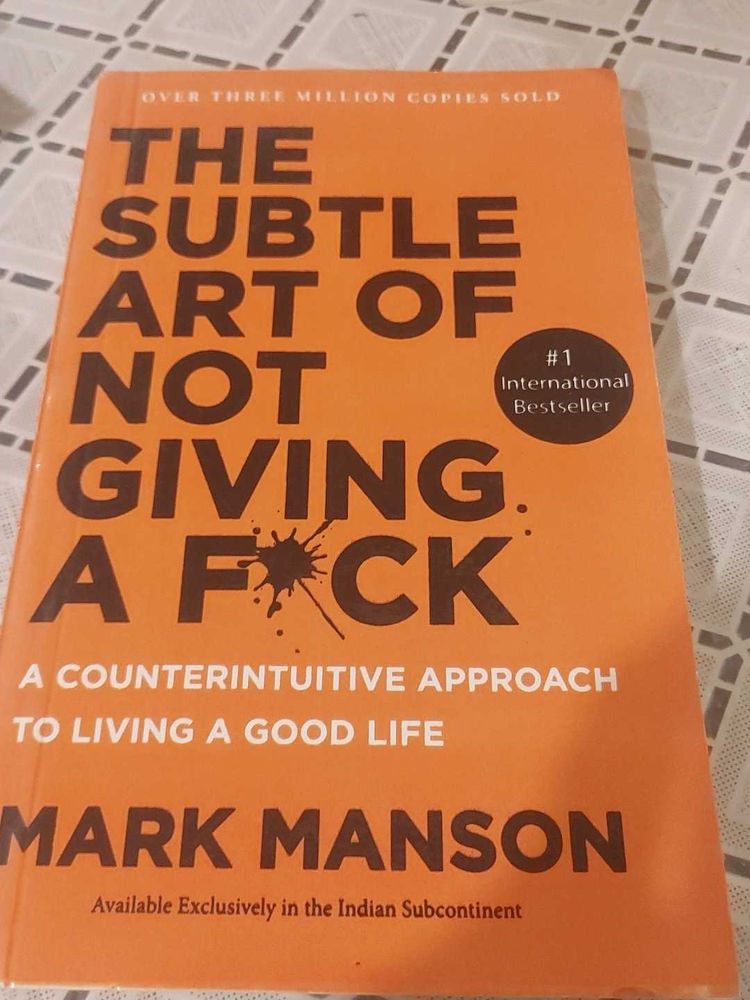 The Subtle Art of Not Giving a F*ck