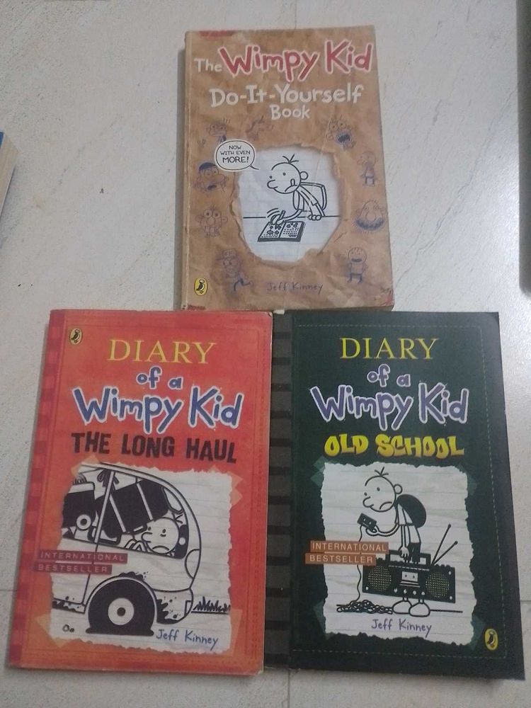 Dairy Of Whimpy Kid Set 1