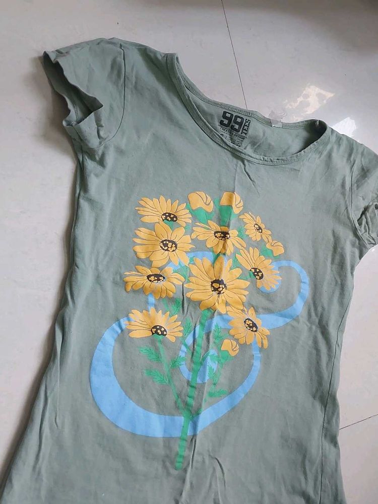 Floral Print T-Shirt