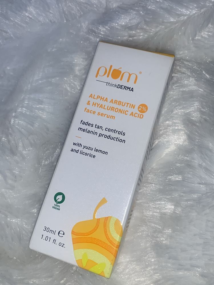 Plum Alpha Arbutin Face Serum