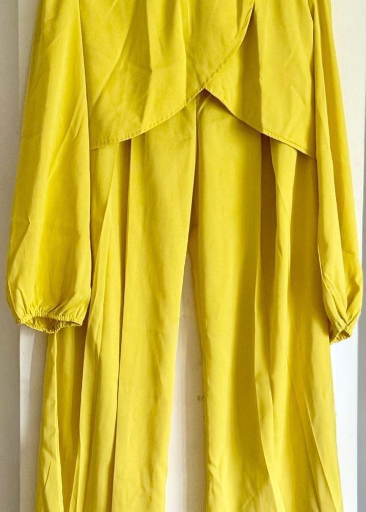 Yellow Two-Piece Set