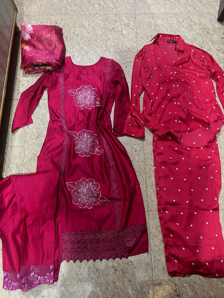 Elegant Kurta  nd nightwear se