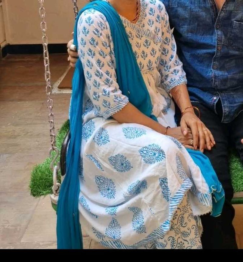 Angrakha Pattern Kurta 💙