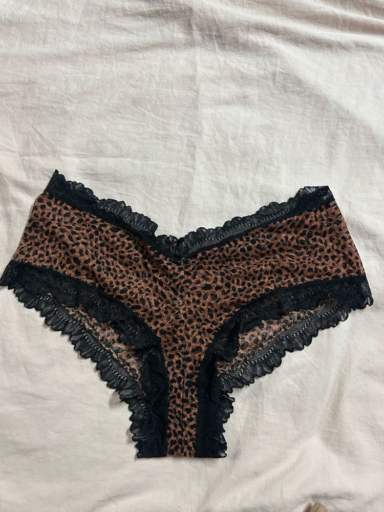 Leopard Print Lace Panties