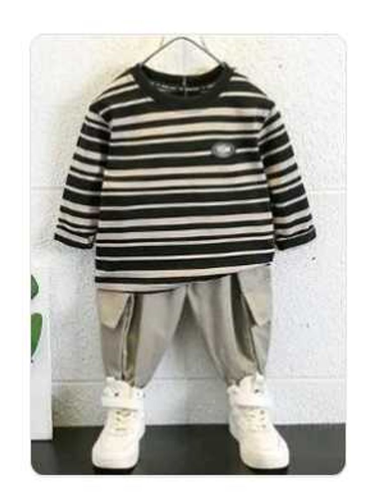 Striped Boys Clothing Set