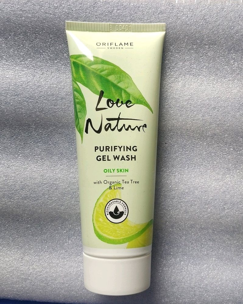 Purifying Gel Wash with Organic Tea Tree &amp; Lime