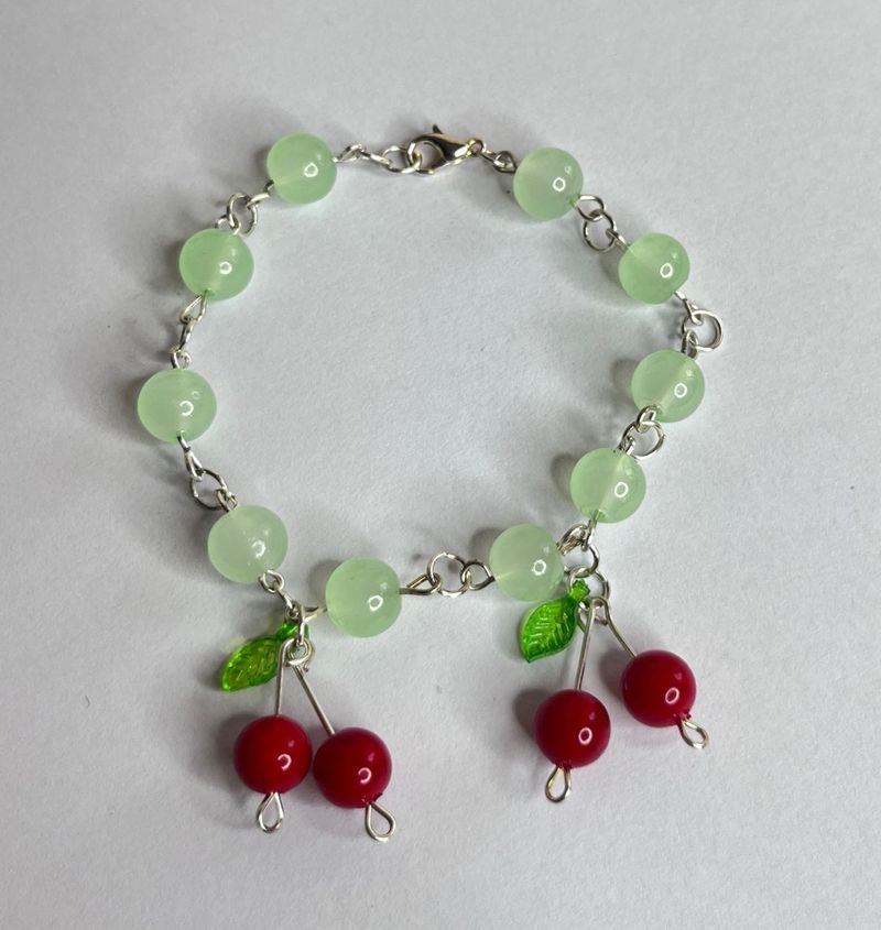 Cherry Charm Bracelet