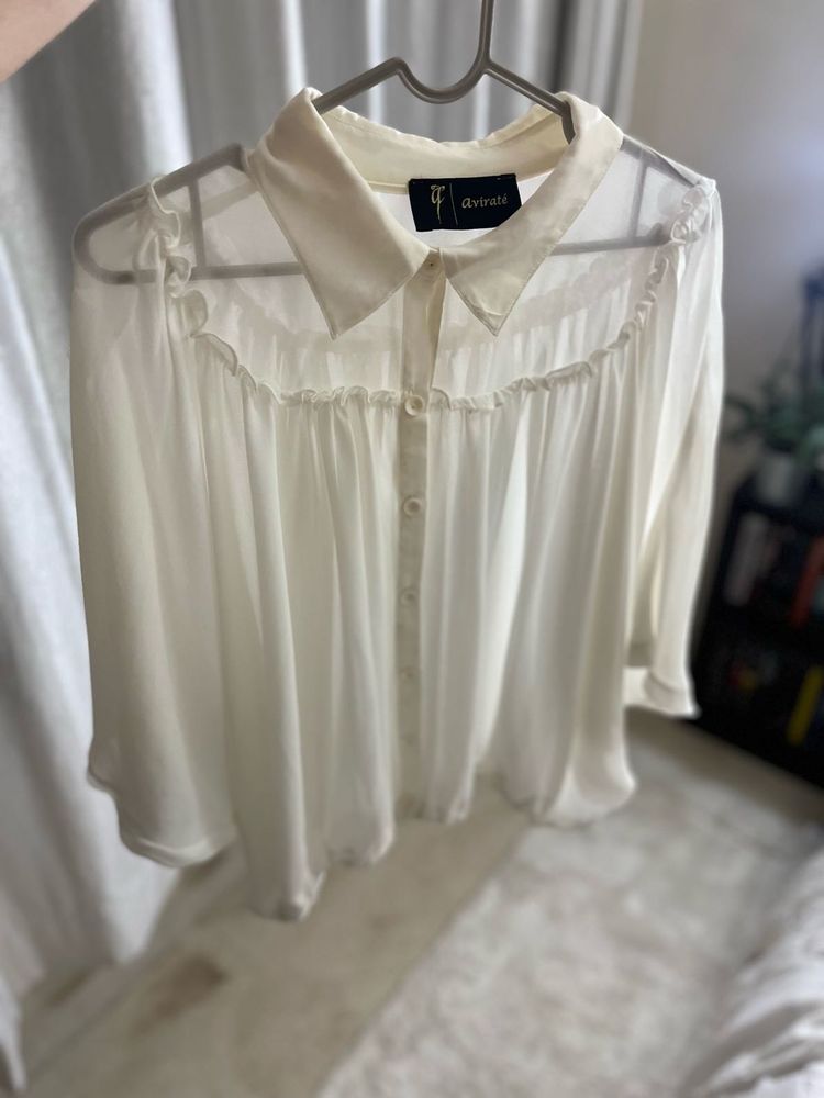 Sheer Avirate Blouse