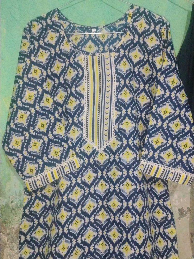 2 pic kurta pant set