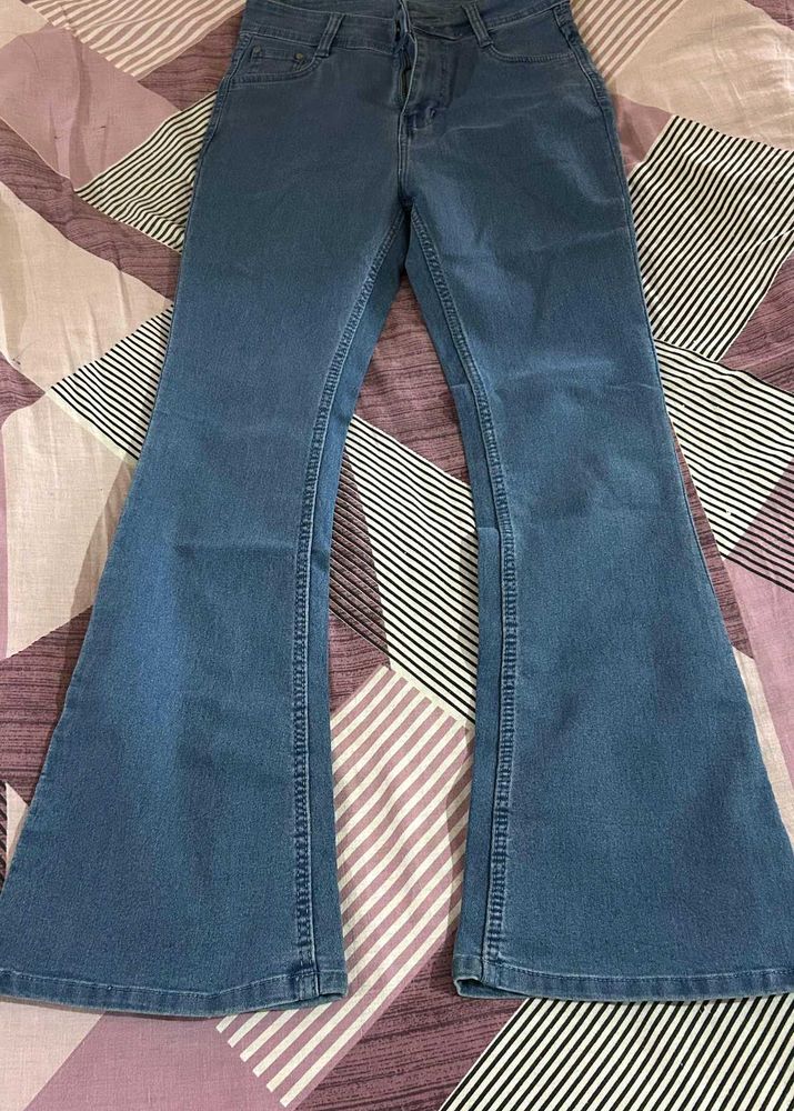 Flared Leg Jeans