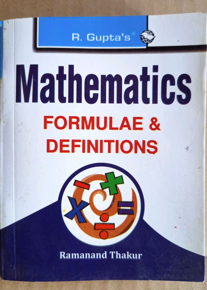 Mathematics FORMULAE &amp; DEFINATIONS