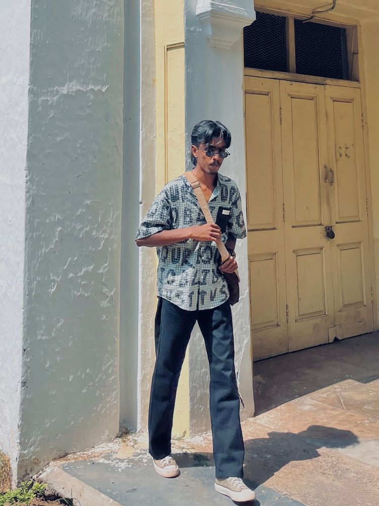 Loos fit / Oversized Five Sleeve Shirt For Men&amp;wom