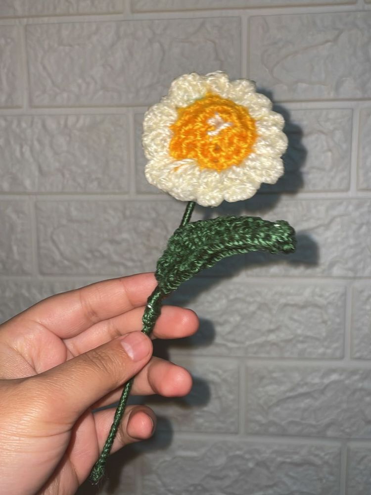 Crochet Daisy Flower