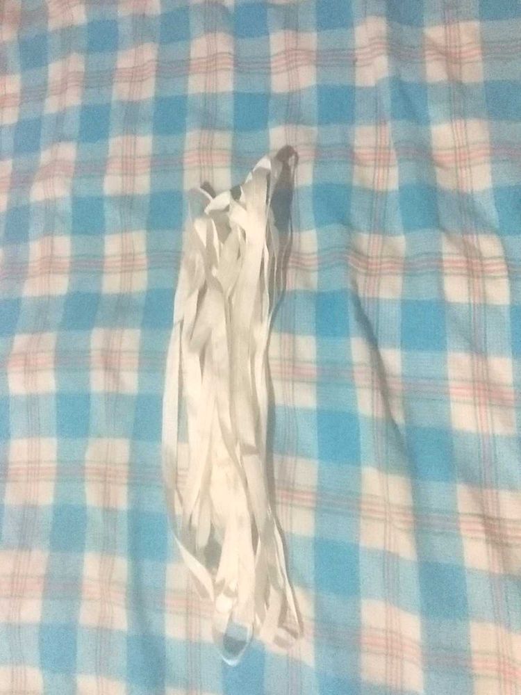 White Fabric Belt