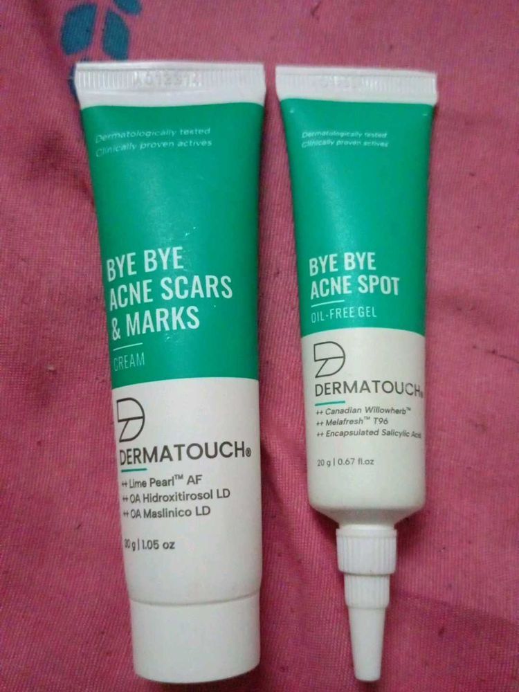 Combo Of Bye By Acne Spots And Acn Scars Gel