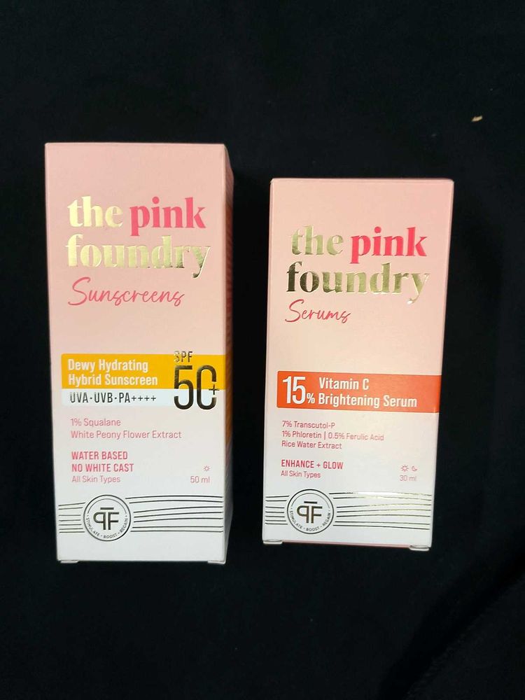The Pink Foundry Skincare Set Combo
