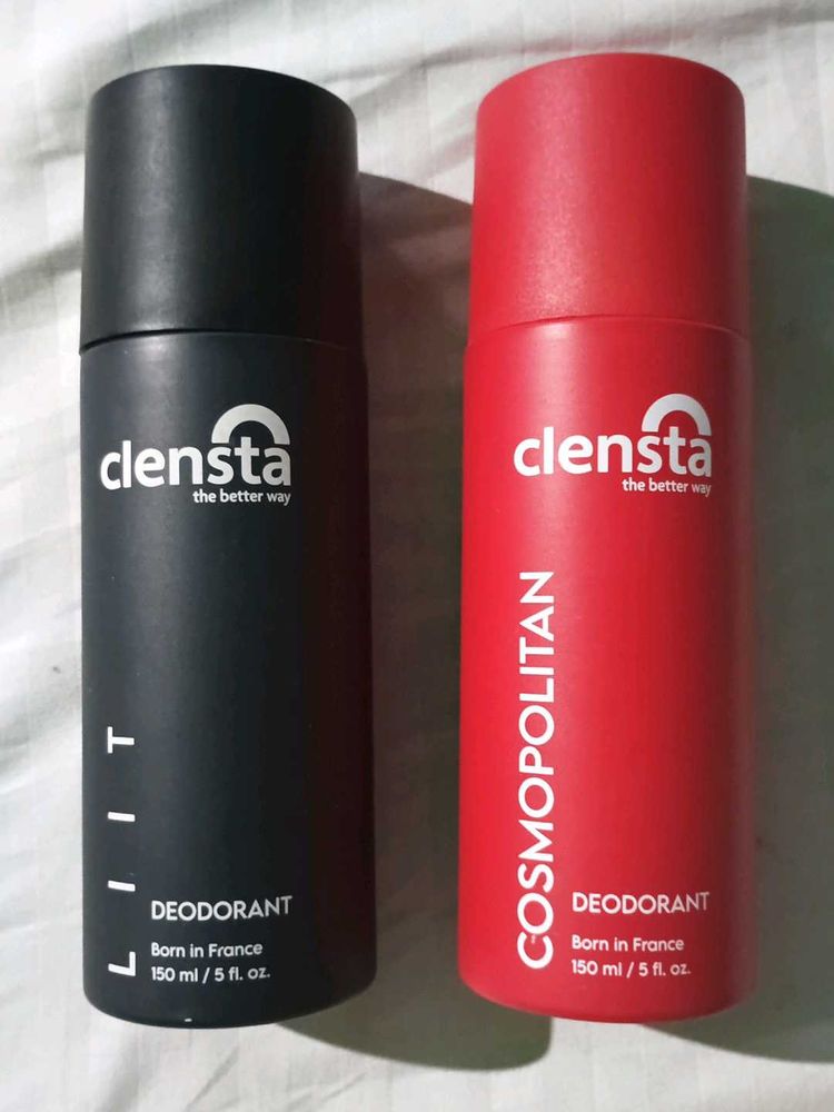 Clensta Deodorant Duo