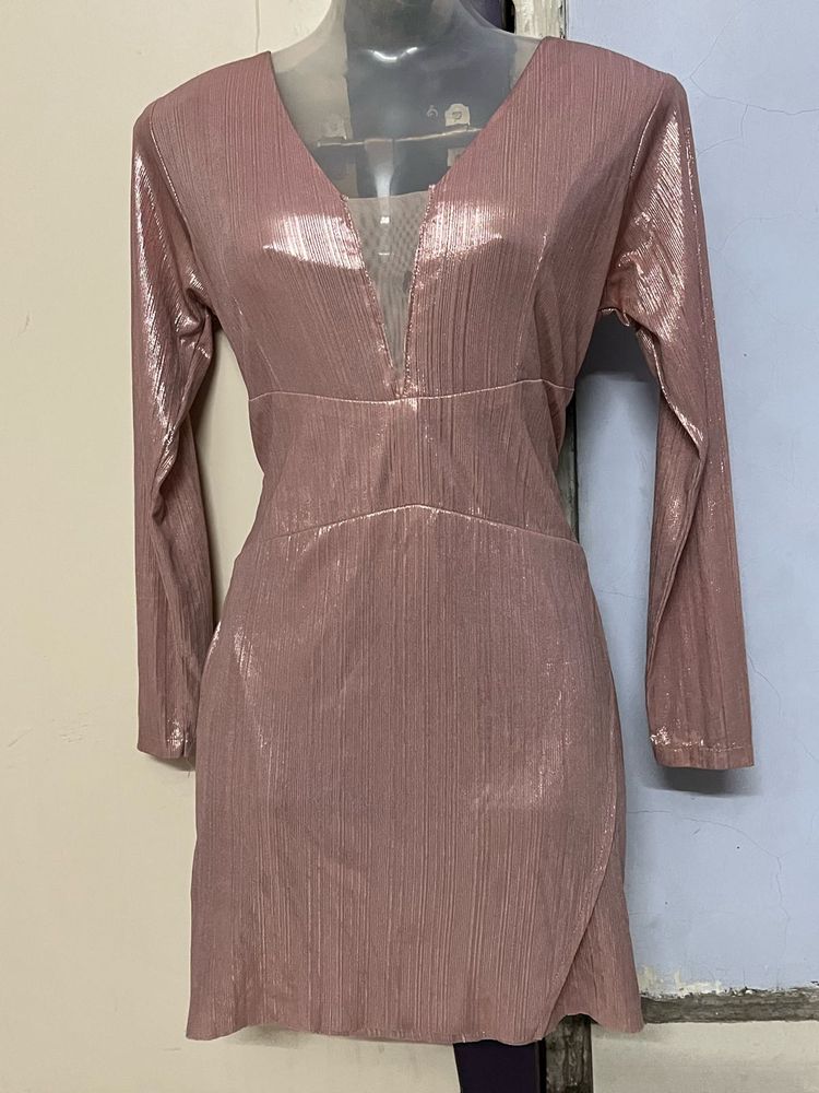 Pintrest Silk Shimmering Party Dress