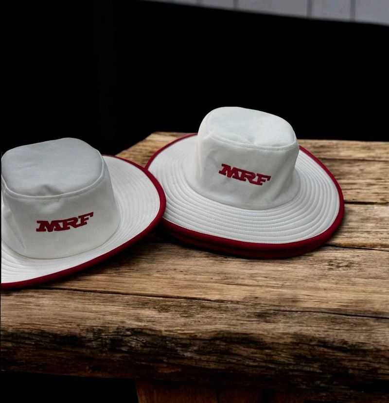 MRF White Bucket Hats