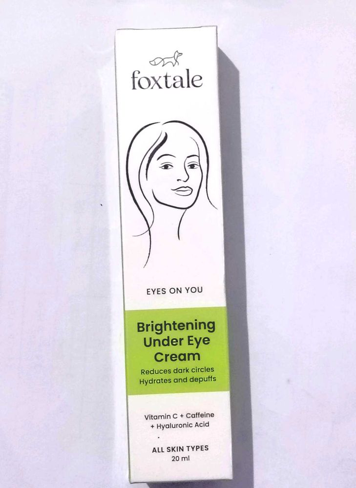 Foxtale Brightening Under Eye Cream