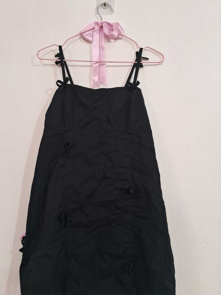 Coquette Black Mini Dress🎀
