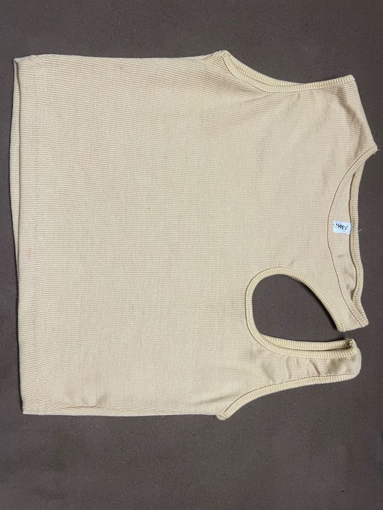 Cut Out Tank Top