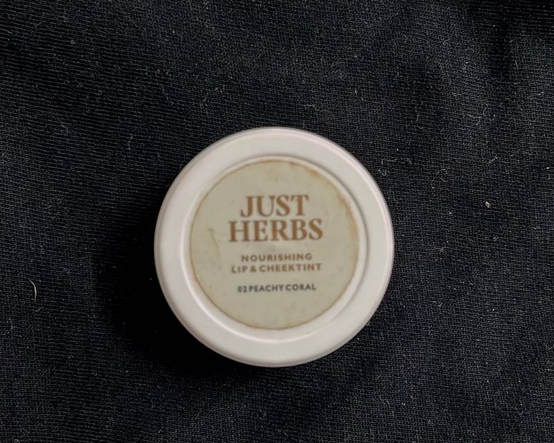 Just Herbs Lip &amp; Cheek Tint | Peachy Coral