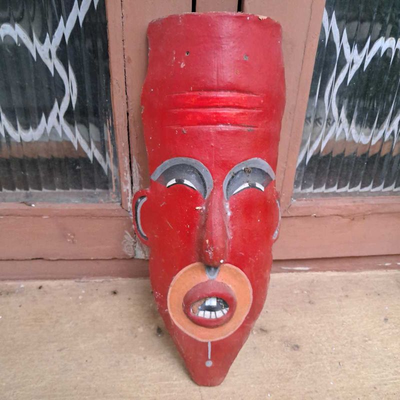 TERRACOTA Tribal MASK WALL DECOR