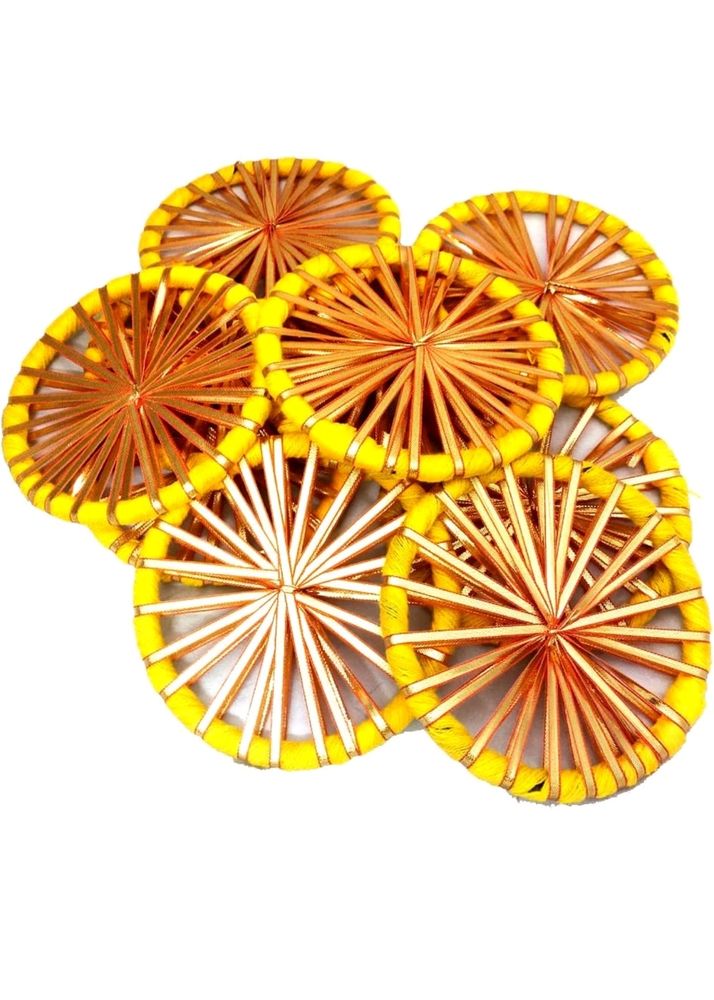 Pack of 20  Handmade Woolen Gota Bangles/Chakr