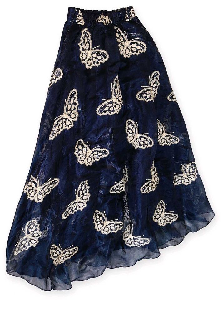 Butterfly Print Skirt