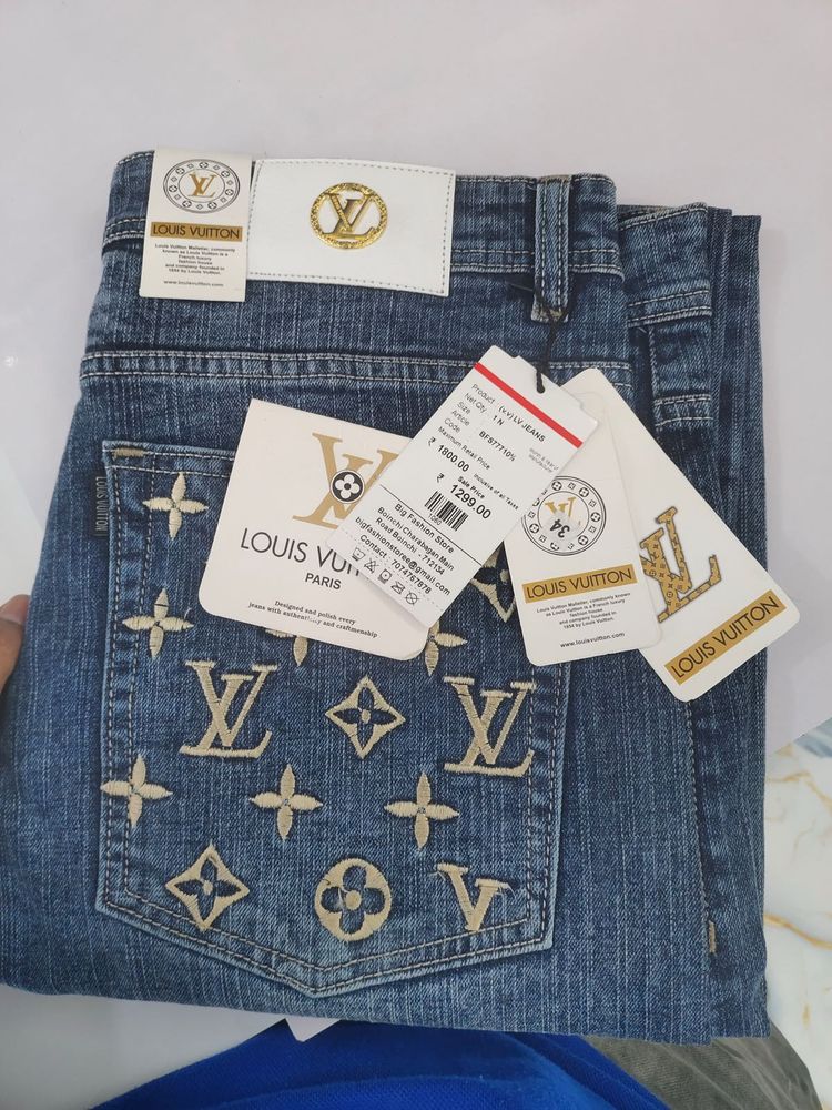 Louis Vuitton Luxury Denim Jeans